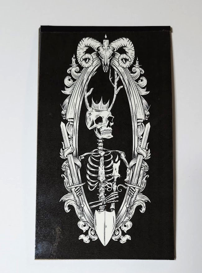 King Noir Note Pad (Large)