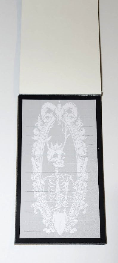 King Noir Note Pad (Large)