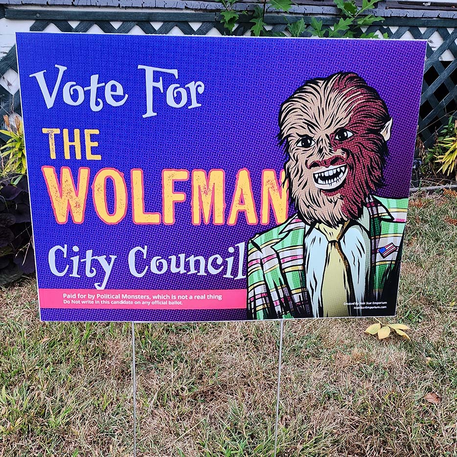 Vote For The Wolfman