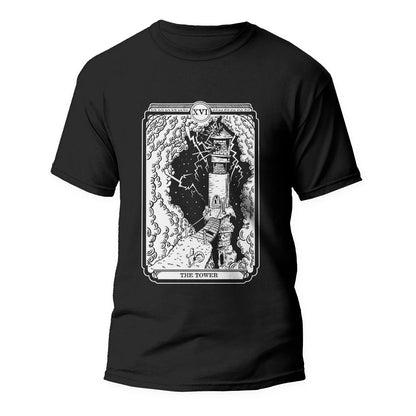 The Tower Tarot T-Shirt