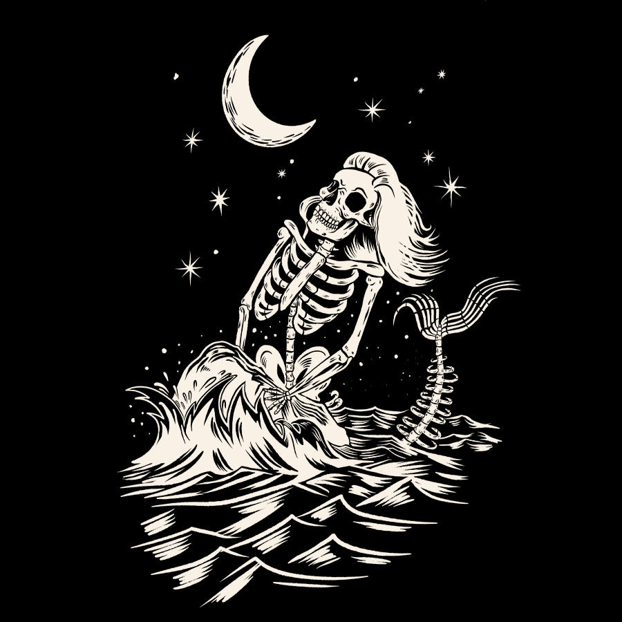 Mermaid Skeleton