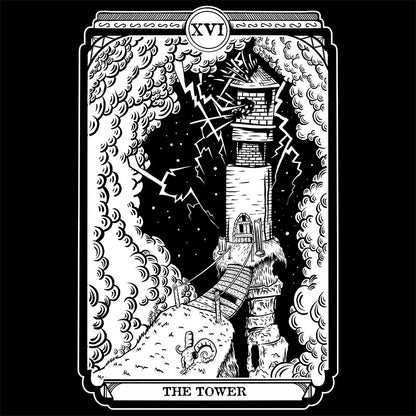 The Tower Tarot T-Shirt