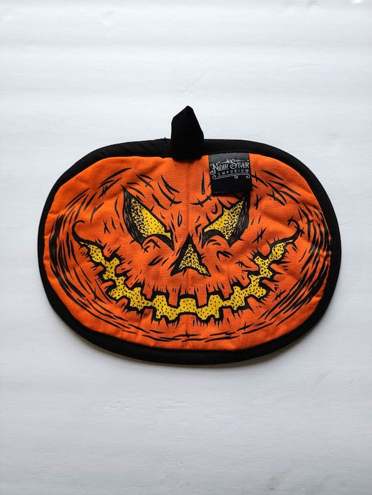 Jack-O-Lantern Potholder