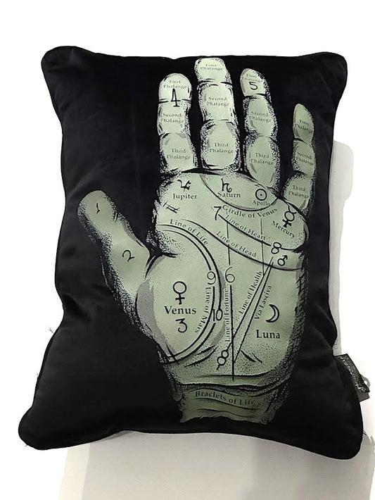 Palmistry Throw Pillow