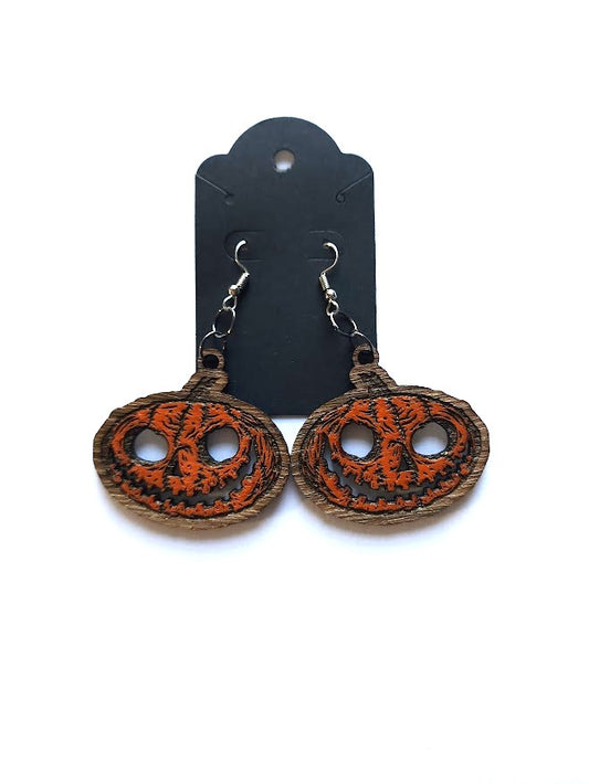 Jack-O-Lantern Earrings