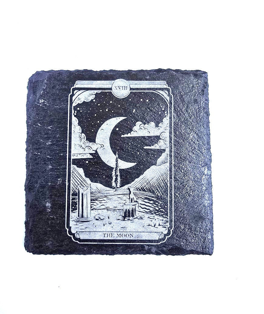 Moon Tarot Coaster