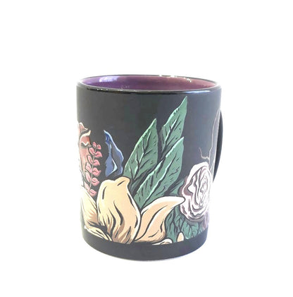 Spring Bouquet Mug-Purple