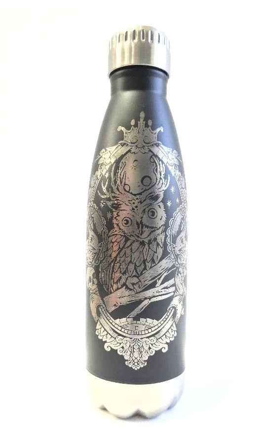 Ornate Owl Water Bottle