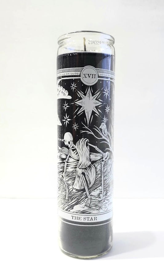 Star Tarot Candle