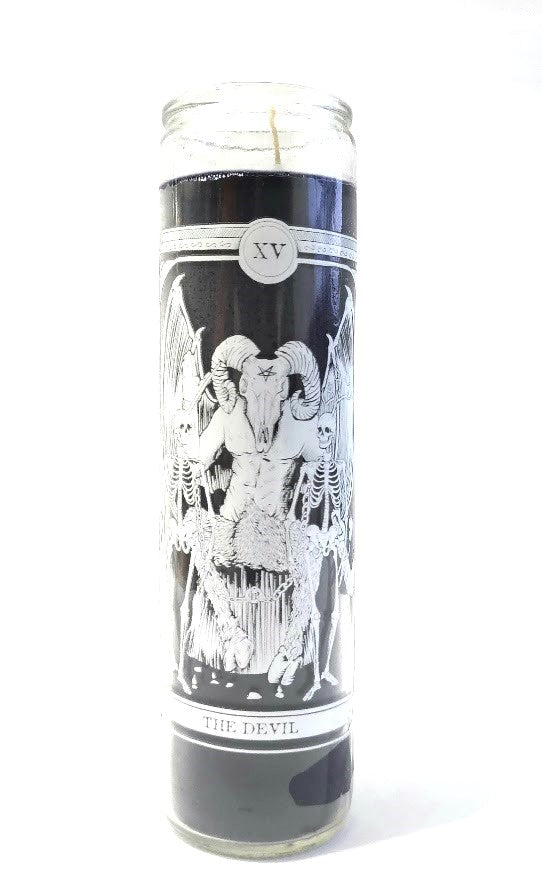 Devil Tarot Candle