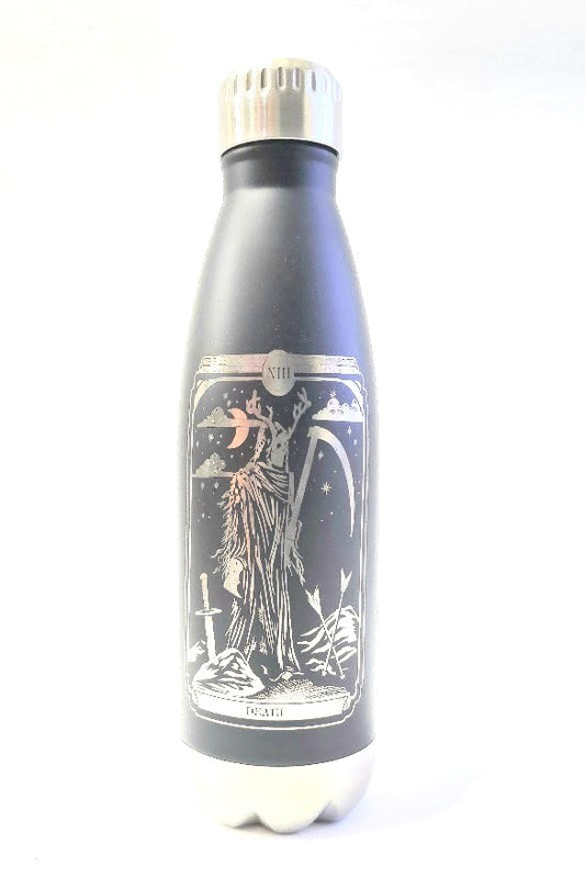 Death Tarot Water Bottle