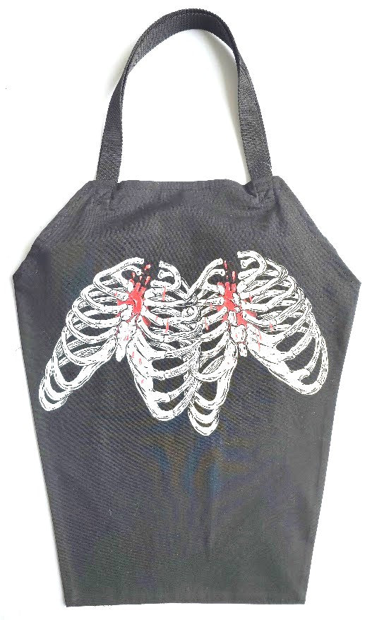 Double Rib Cage Coffin Bag