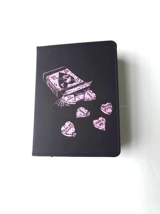 Valloween Candy Hearts NoteBook Small