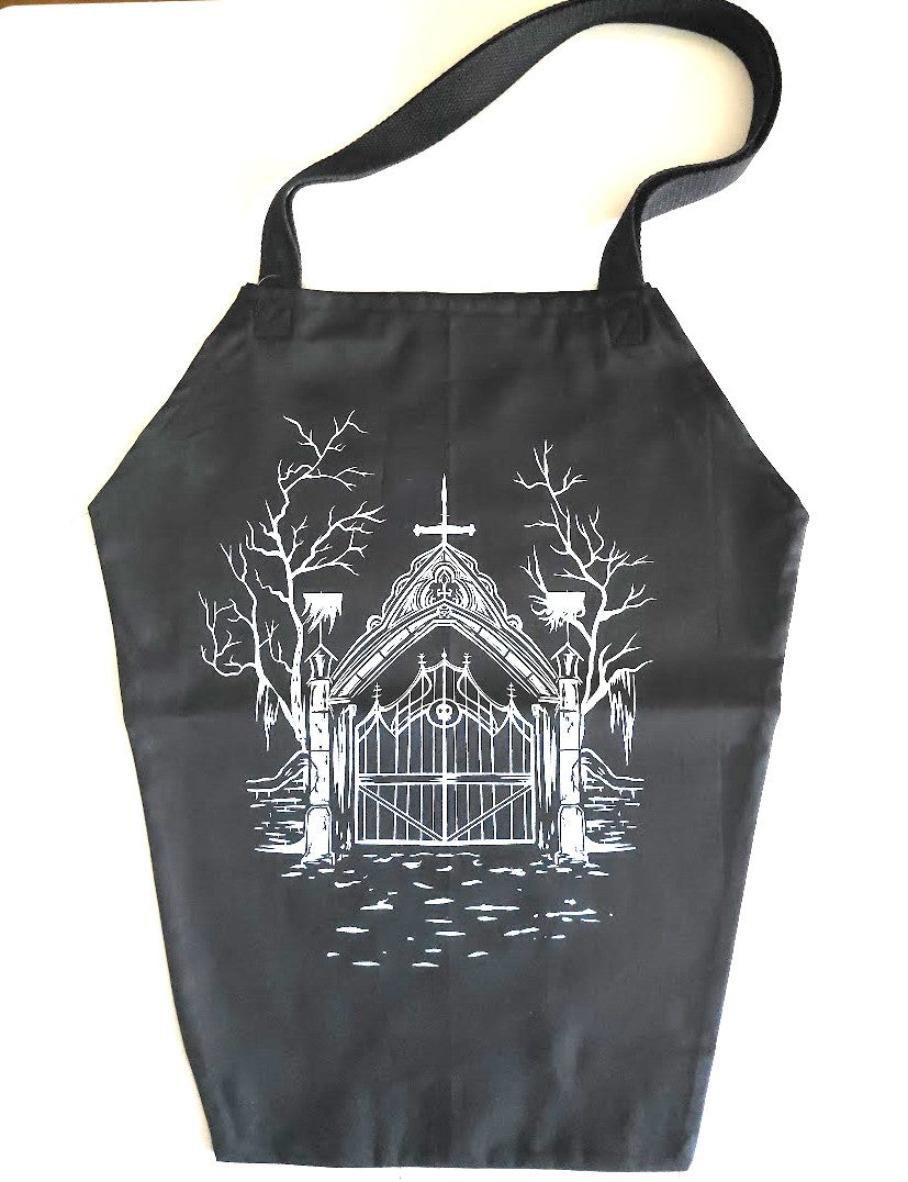 Cemetery Gates Coffin Tote Bag