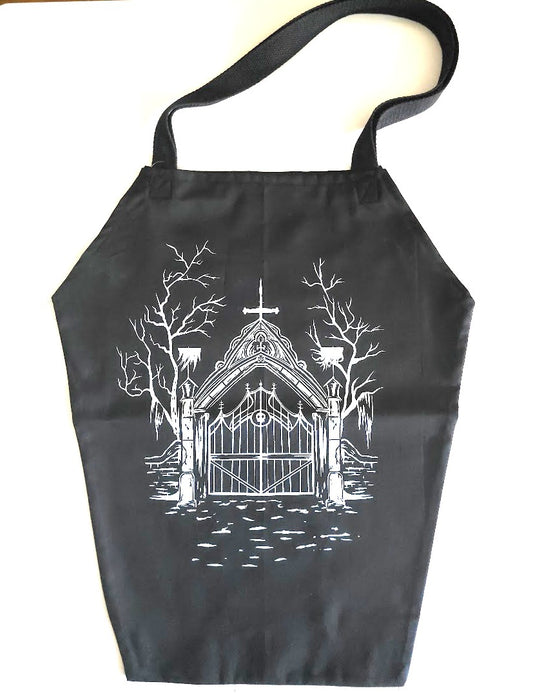 Cemetery Gates Coffin Tote Bag