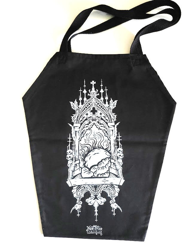 Cathedral Window Coffin Tote Bag