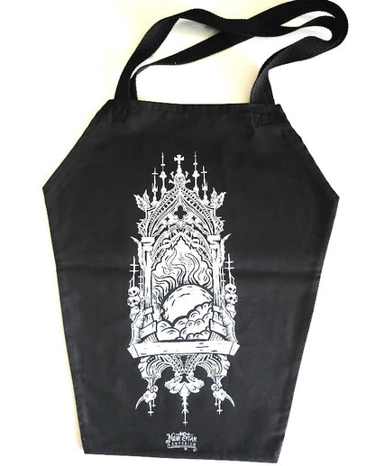 Cathedral Window Coffin Tote Bag