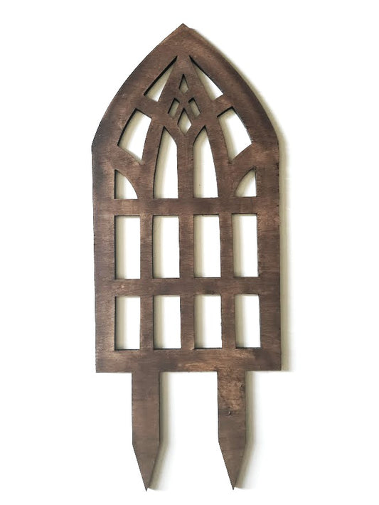 Cathedral Window Garden Trellis Style 2