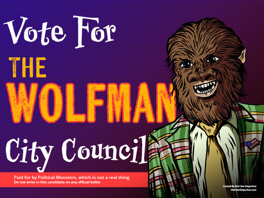 Vote For The Wolfman