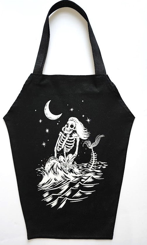 Mermaid Coffin Tote Bag